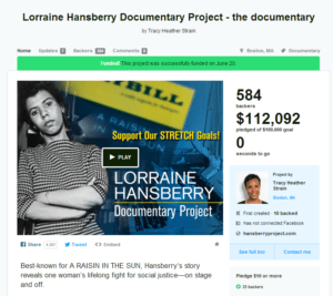 LorraineHansberryDocumentaryProjectKickstarter