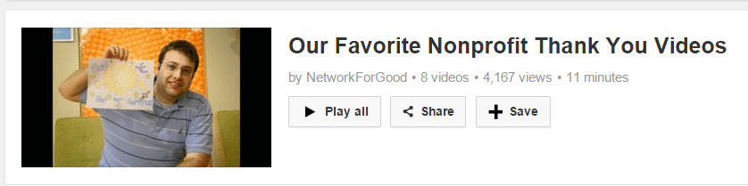 NetworkforGoodplaylistthankyouvideos