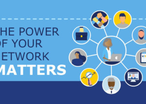 membership promo video animation of people with the power of your network matters