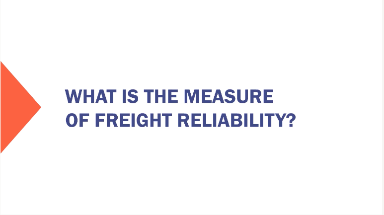 Freight Reliability Measure