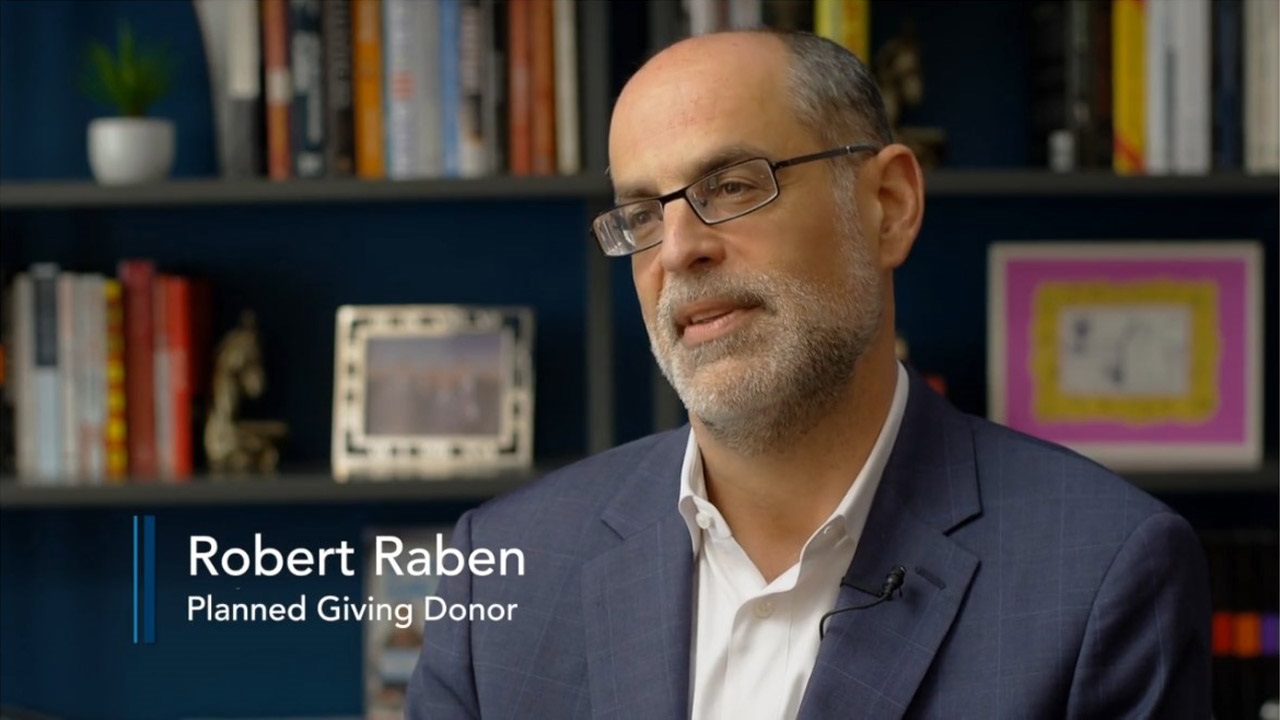 robert raben planned giving donor compassion and choices planned gift disclosure video