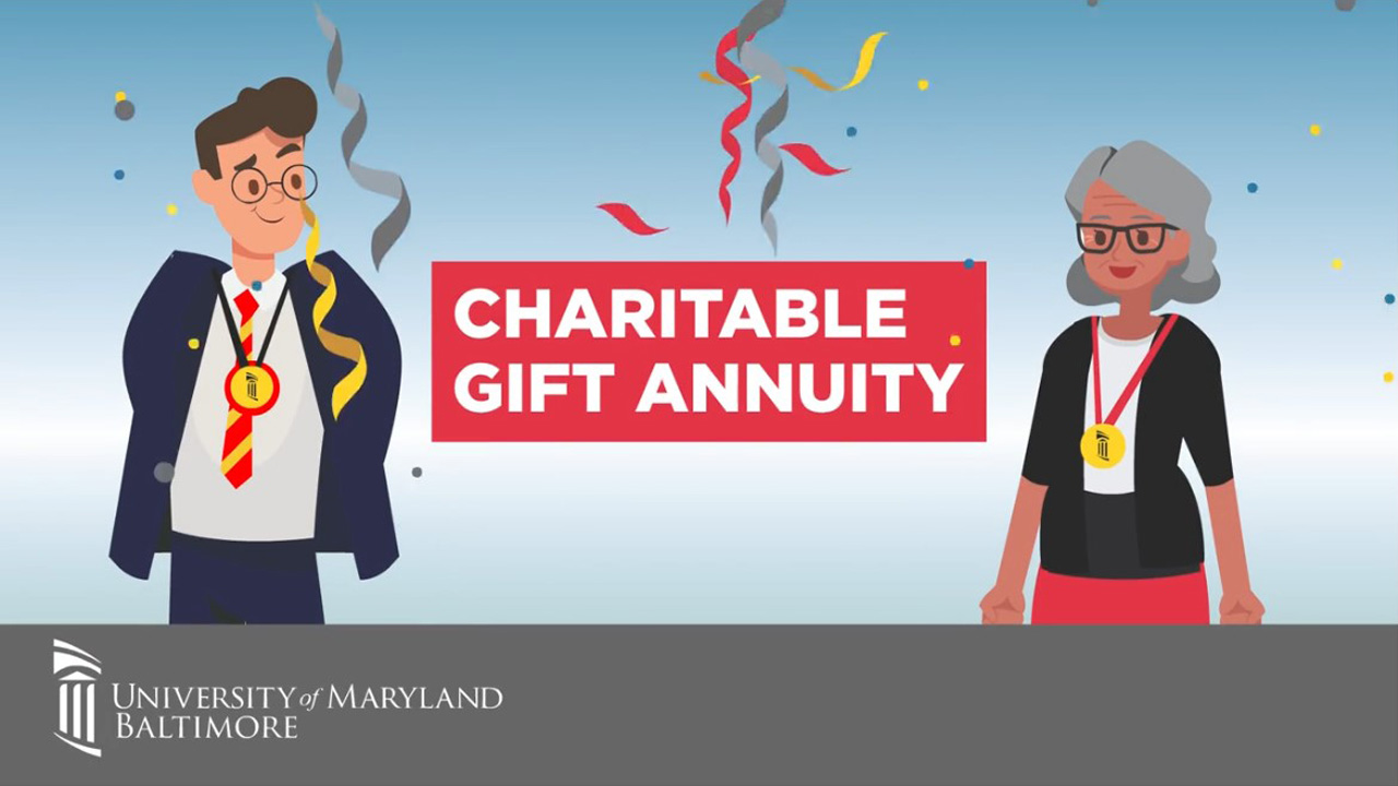 short animated video explains charitable gift annuity