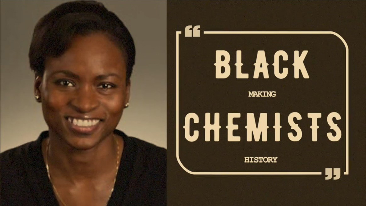 heritage month video showing black woman chemist for black history month