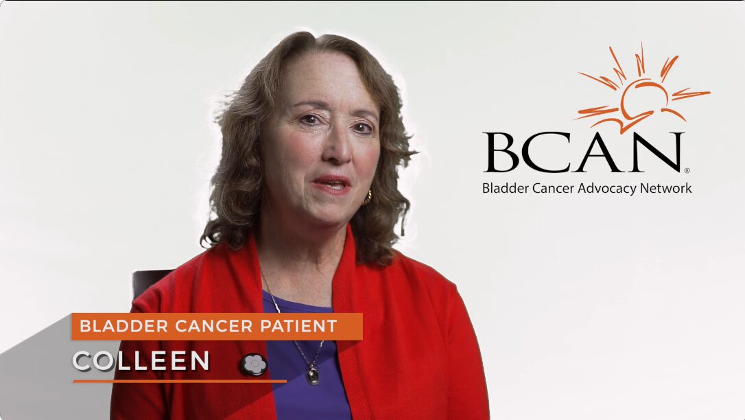 screenshot of donation request video featuring a cancer patient