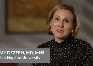 thumbnail of amy dezern md in aplastic anemia medical advances video
