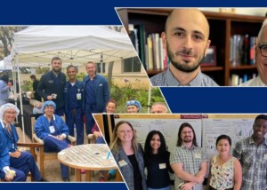 thumbnail for a medical foundation overview video showing diverse association members at meetings and events
