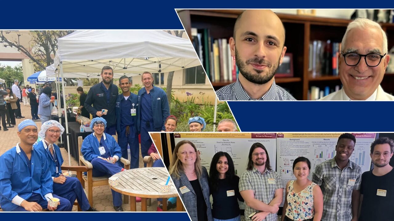 thumbnail for a medical foundation overview video showing diverse association members at meetings and events